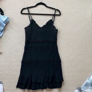 Black smock dress